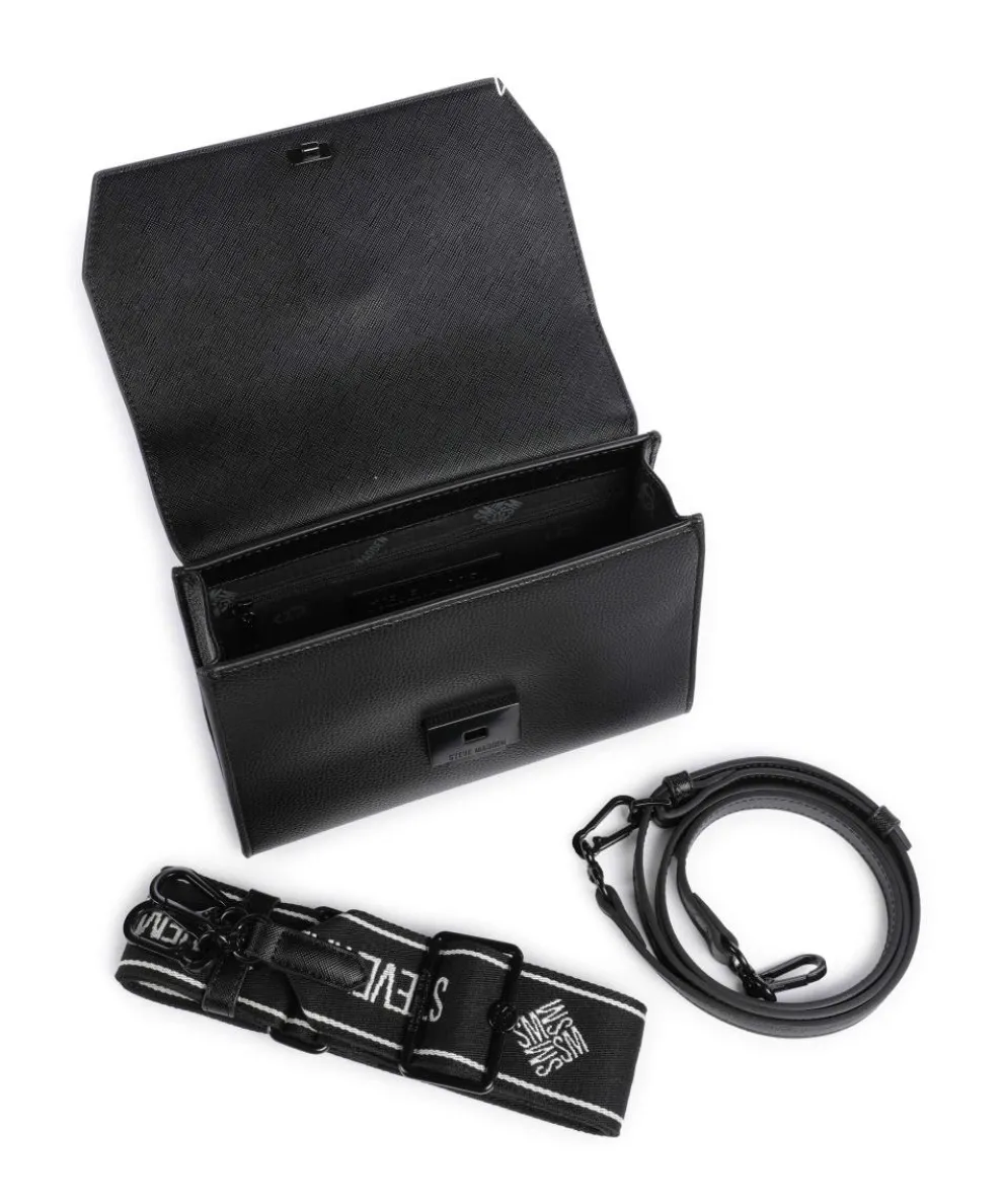 BLATTUCA Handtasche Polyurethane schwarz