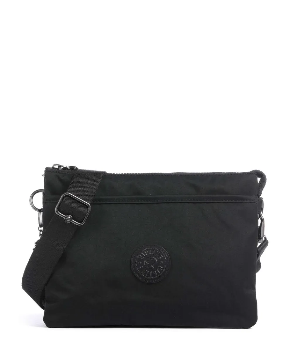 Elevated Riri L Umhängetasche recyceltes Polyamid schwarz