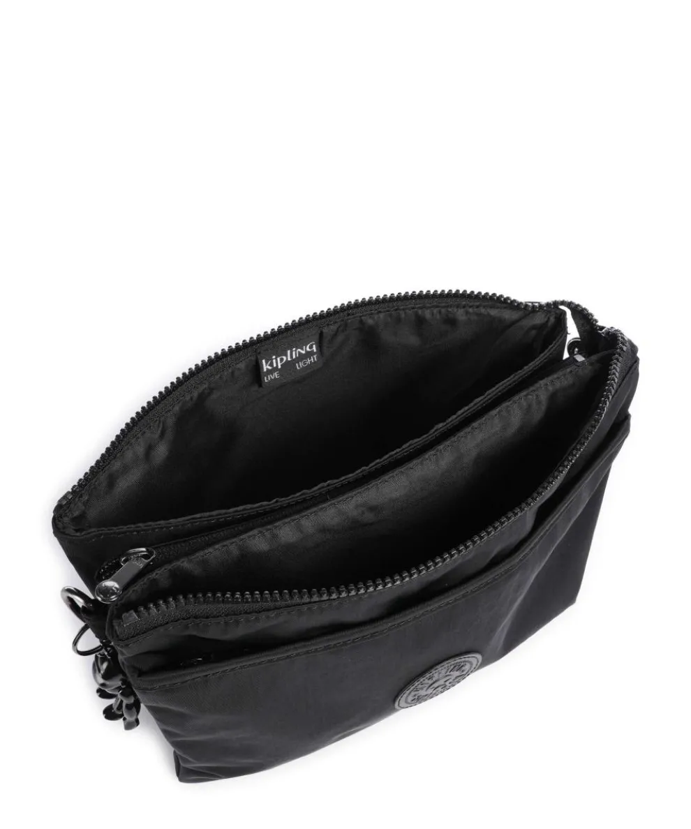 Elevated Riri L Umhängetasche recyceltes Polyamid schwarz