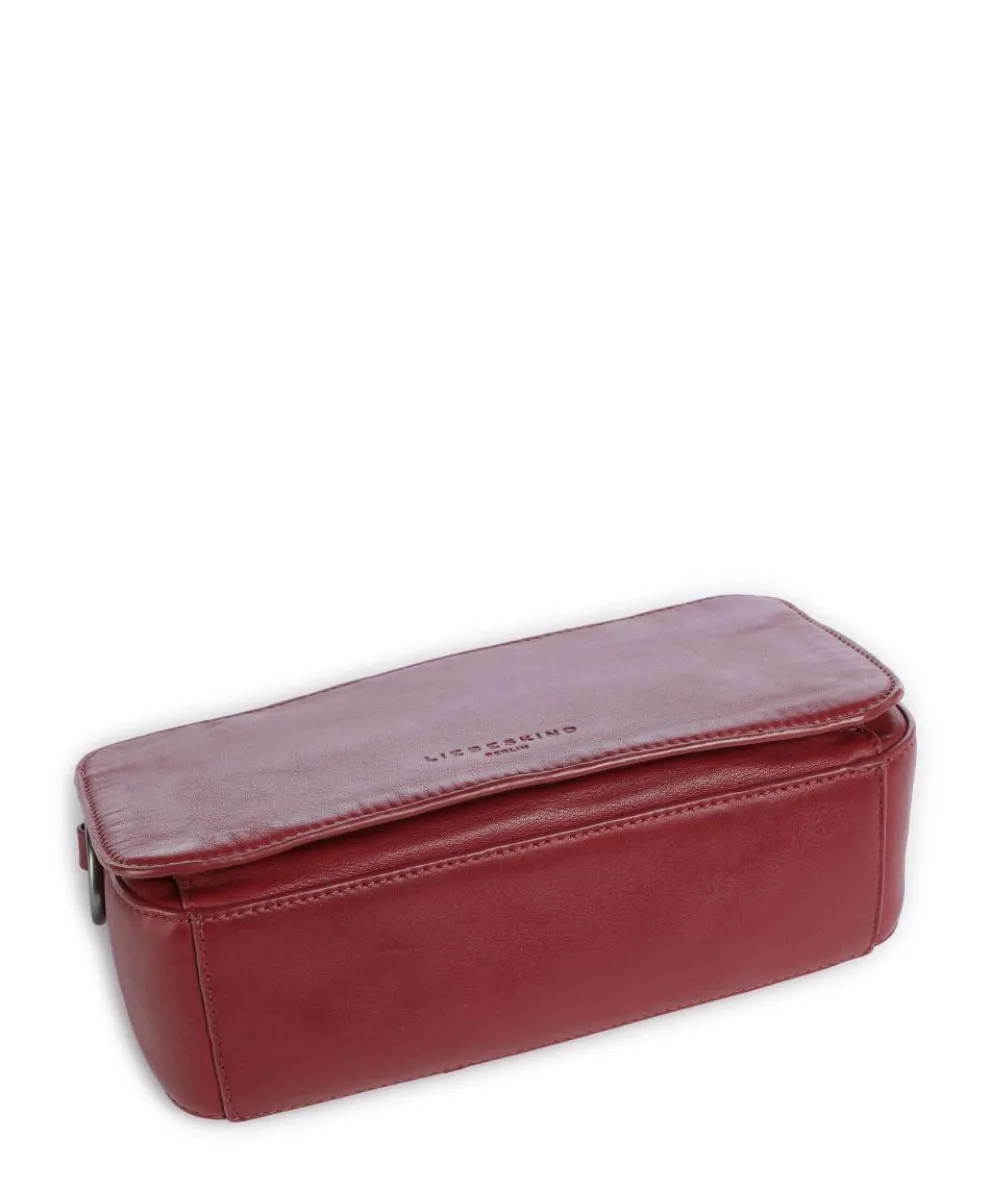 Clarice Sheep Natural Umhängetasche Schafsleder rot