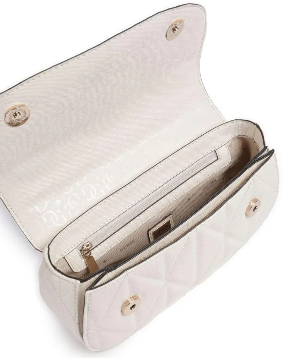 Aldina G-Shine Handtasche Lederimitat creme