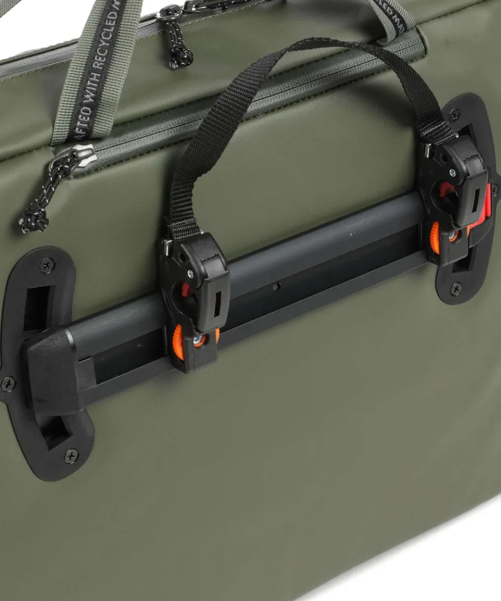 Mineo 17 Aktentasche 15″ recyceltes Polyester olivgrün