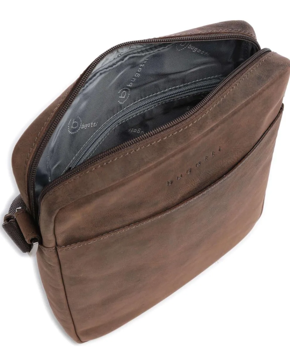 Luca Umhängetasche Ziegenleder braun