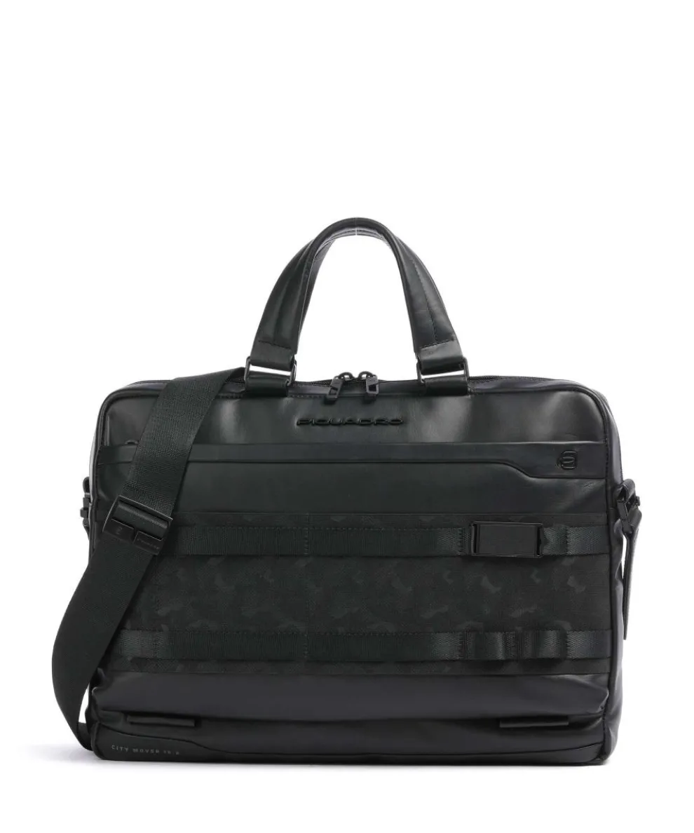 FXP Aktentasche 15″ fein genarbtes Rindsleder schwarz