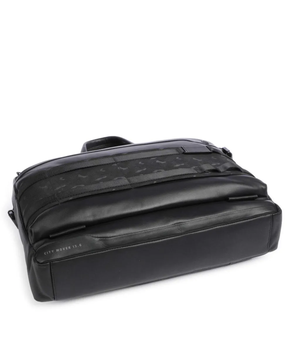 FXP Aktentasche 15″ fein genarbtes Rindsleder schwarz