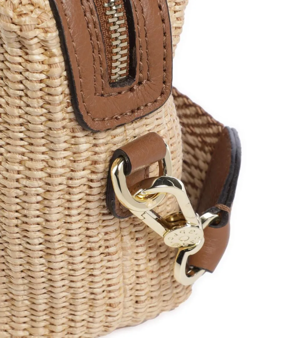 Raffia Kaia Umhängetasche Bast natur