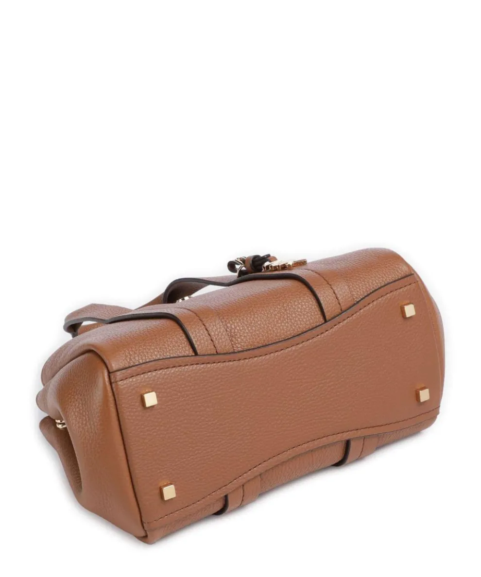 Romee XS Handtasche genarbtes Rindsleder braun