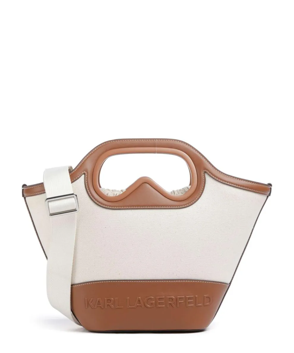 K/Aviator Handtasche Canvas beige/braun