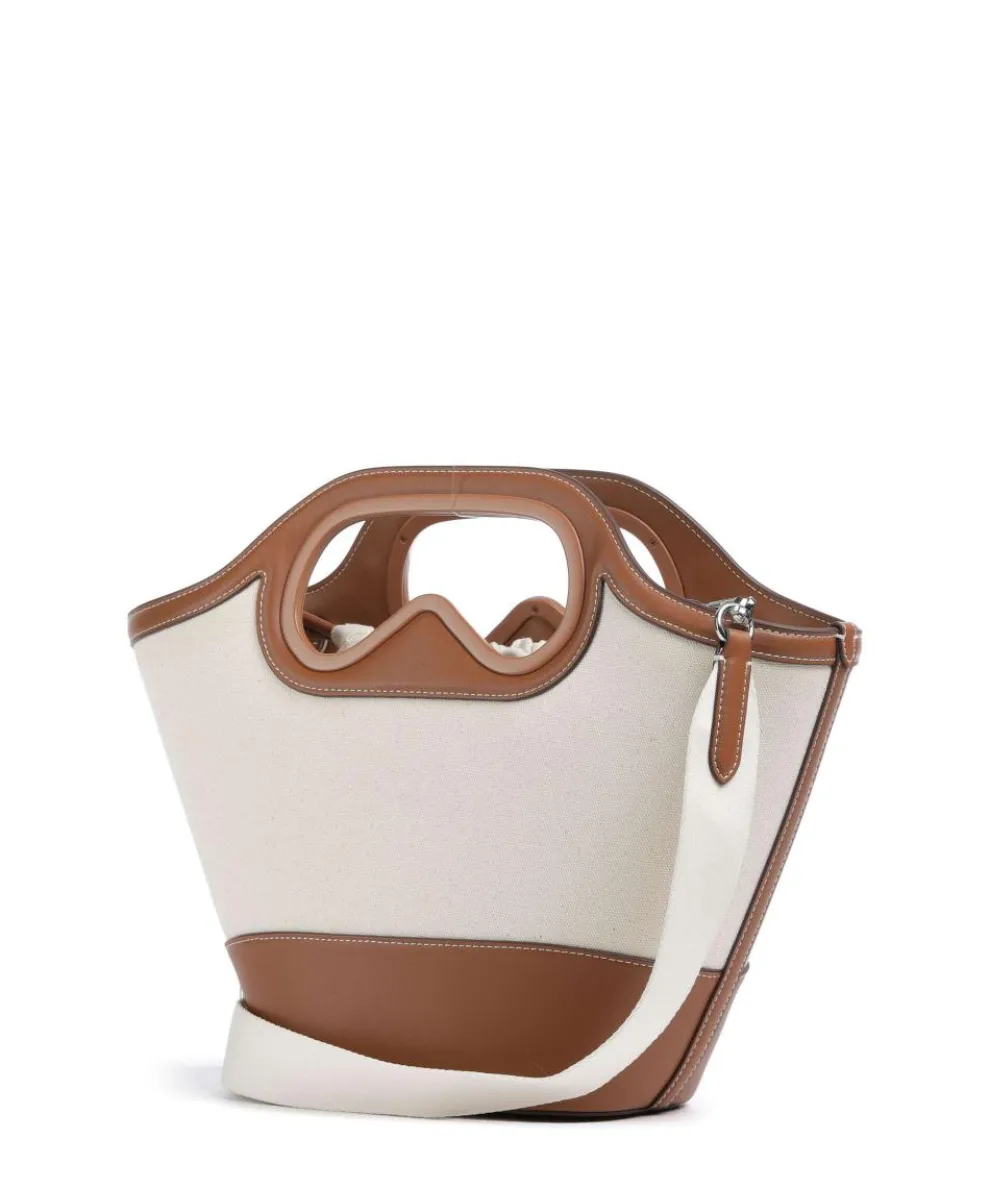 K/Aviator Handtasche Canvas beige/braun