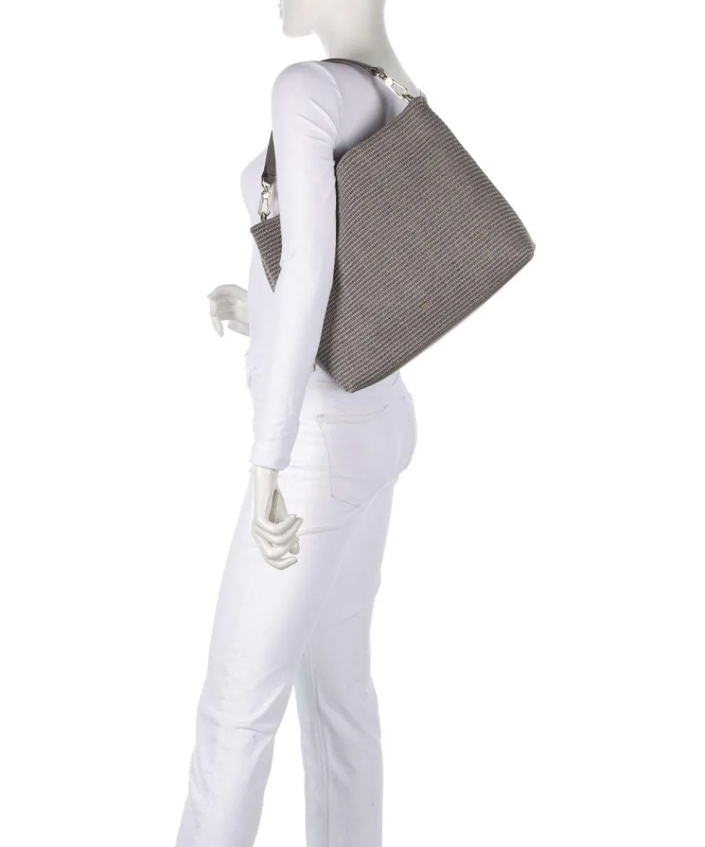 Raffia Kaia Beuteltasche Bast taupe