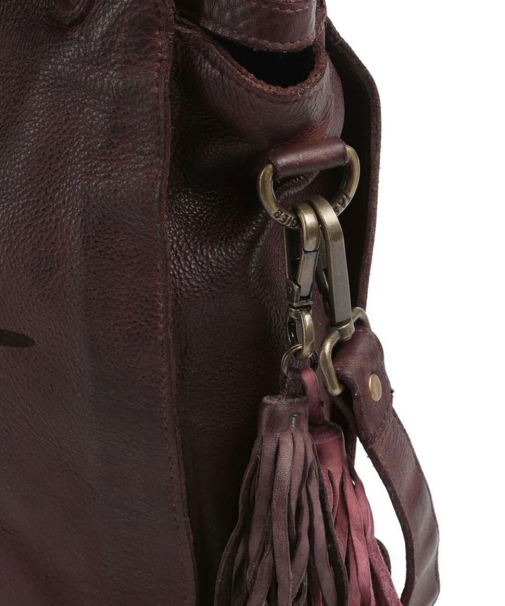 Seelengasse 1 Shopper genarbtes Rindsleder mahagoni