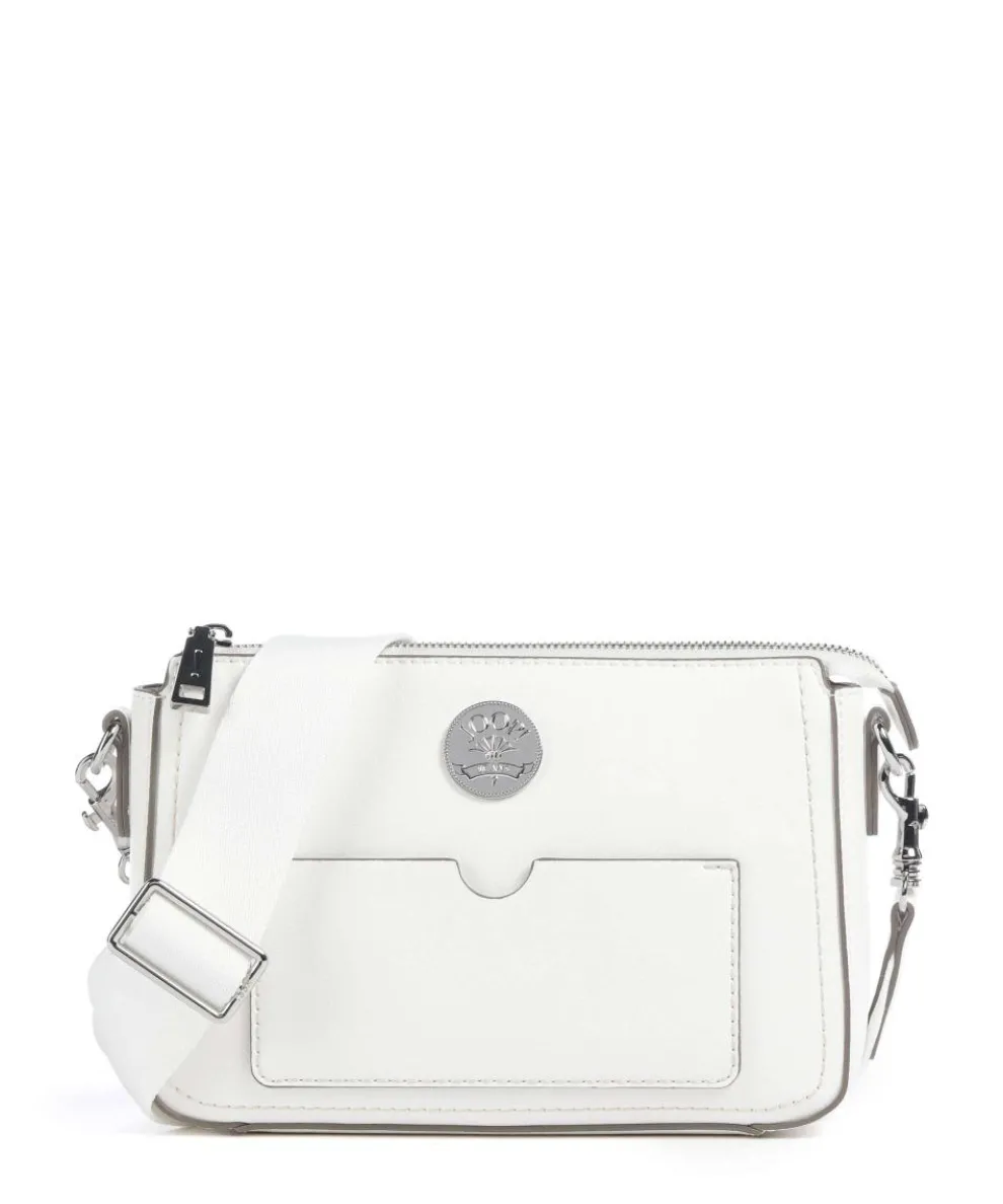 Jeans Solido Tondo Jasmina Umhängetasche Lederimitat weiß