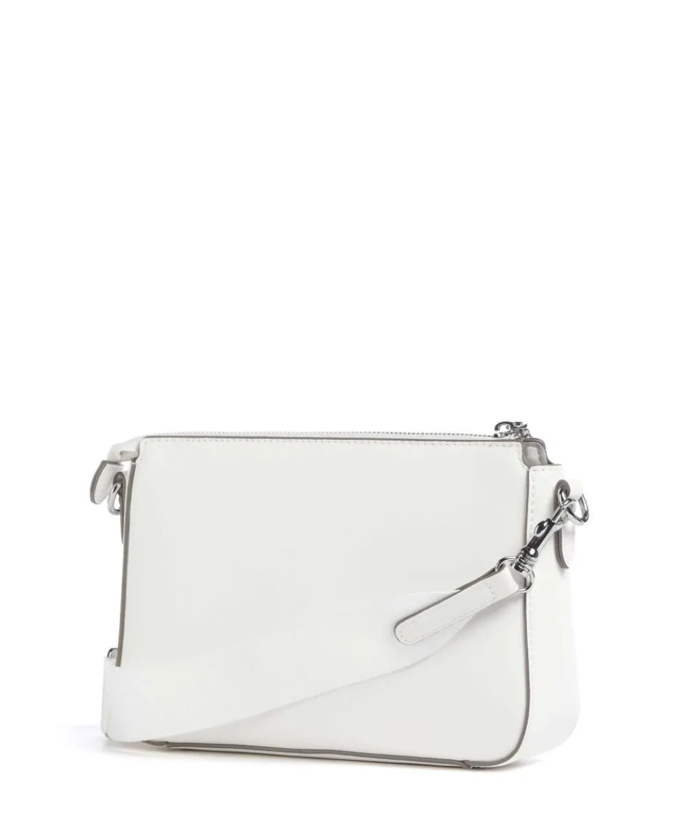 Jeans Solido Tondo Jasmina Umhängetasche Lederimitat weiß