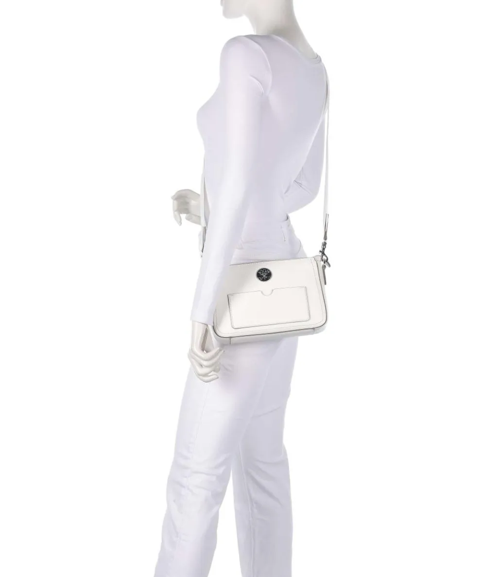 Jeans Solido Tondo Jasmina Umhängetasche Lederimitat weiß