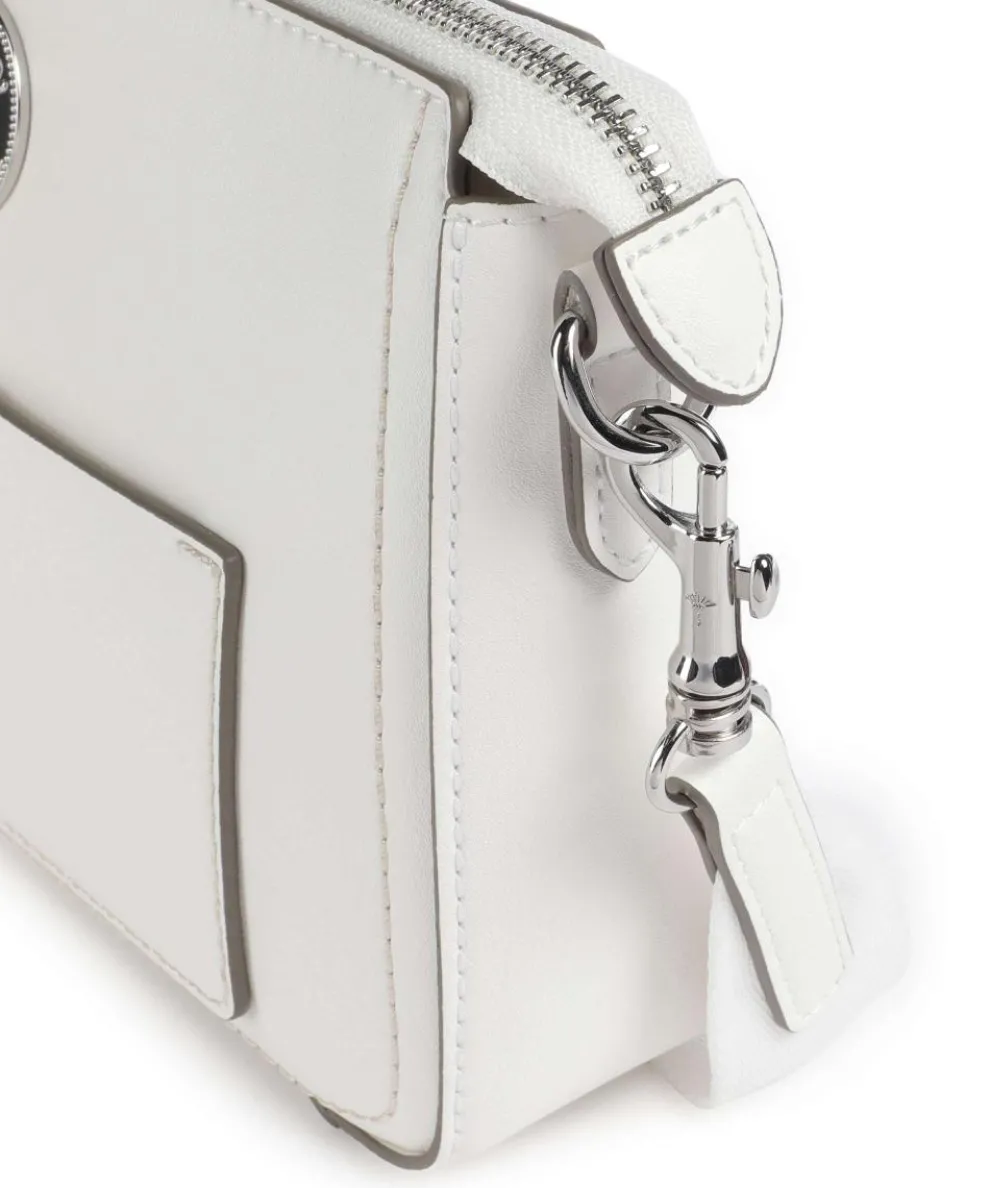 Jeans Solido Tondo Jasmina Umhängetasche Lederimitat weiß