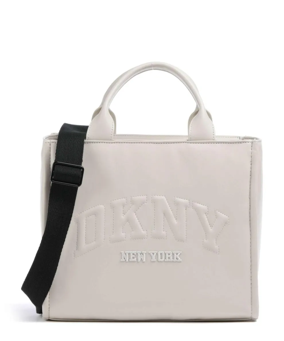 Hadlee Handtasche Lederimitat elfenbein