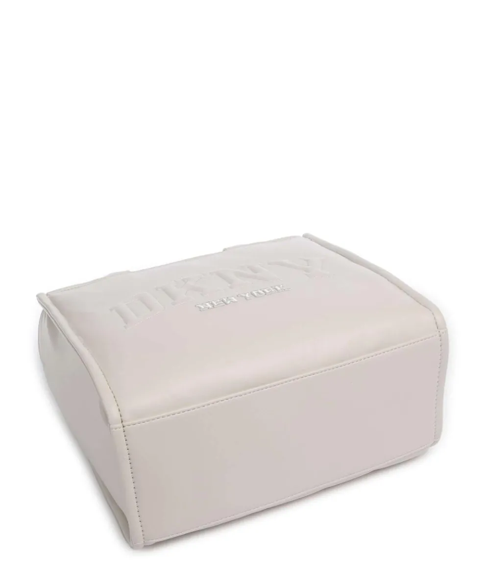 Hadlee Handtasche Lederimitat elfenbein