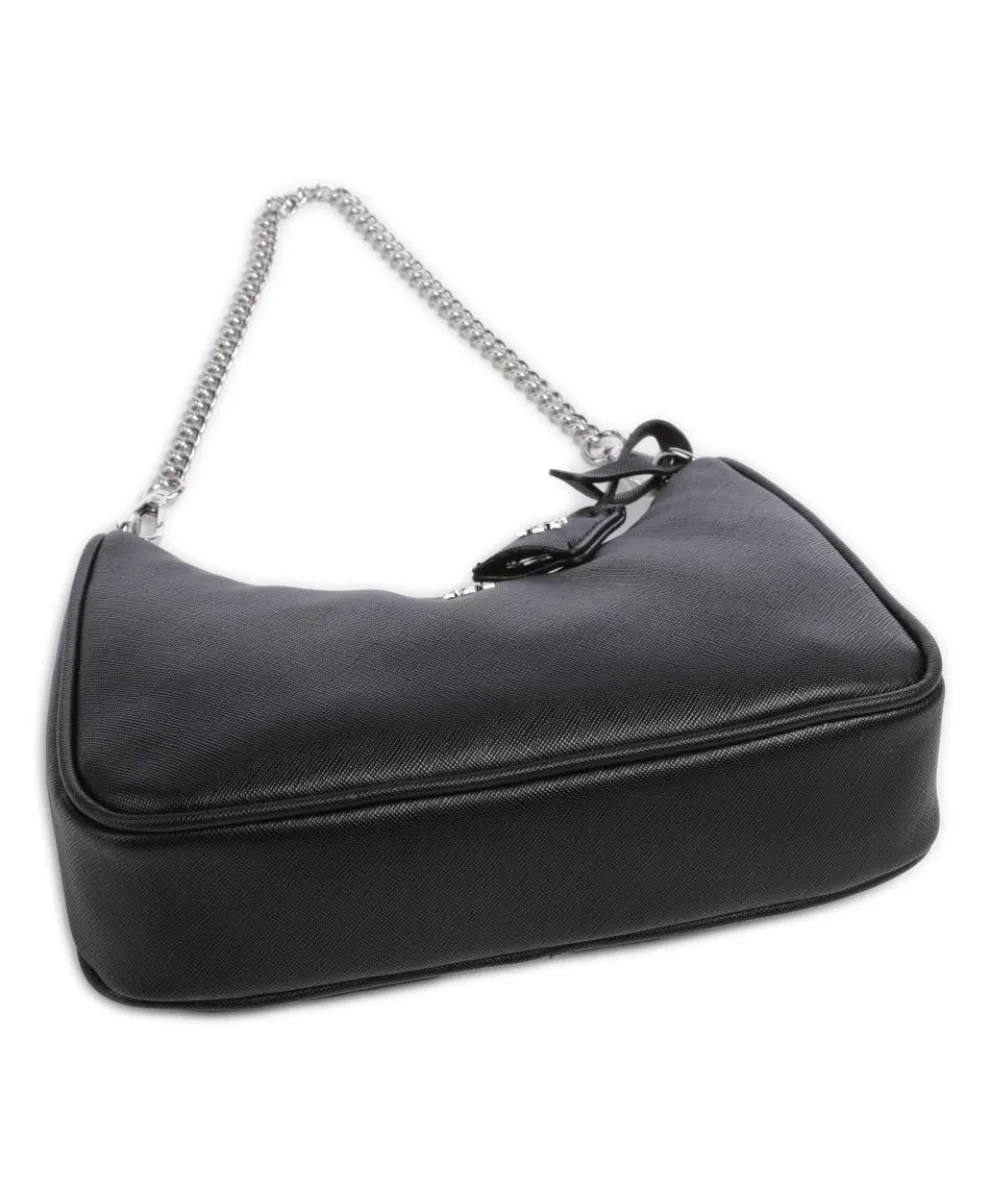 BRISKY-R Schultertasche Lederimitat schwarz