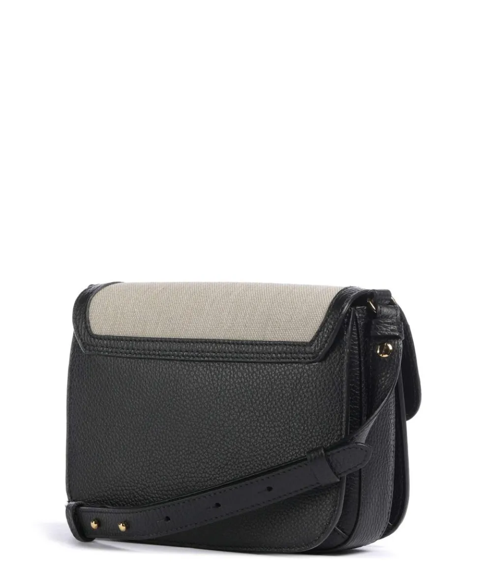 C-Me Umhängetasche Canvas natur/schwarz