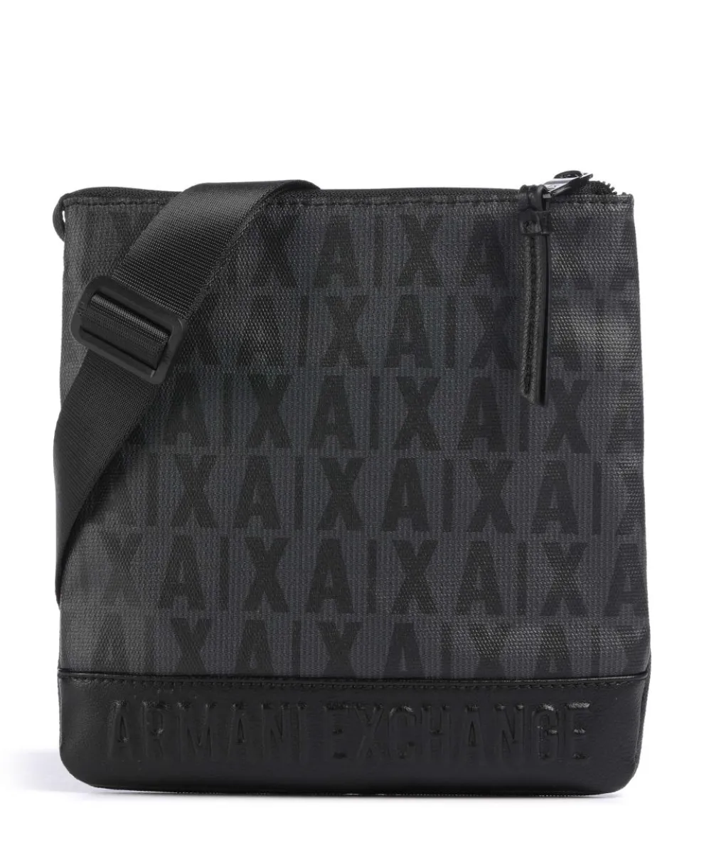 Umhängetasche Baumwolle, Polyurethane schwarz