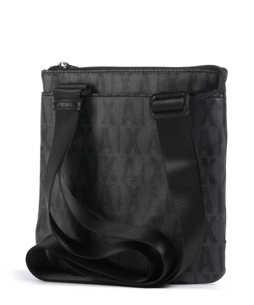 Umhängetasche Baumwolle, Polyurethane schwarz