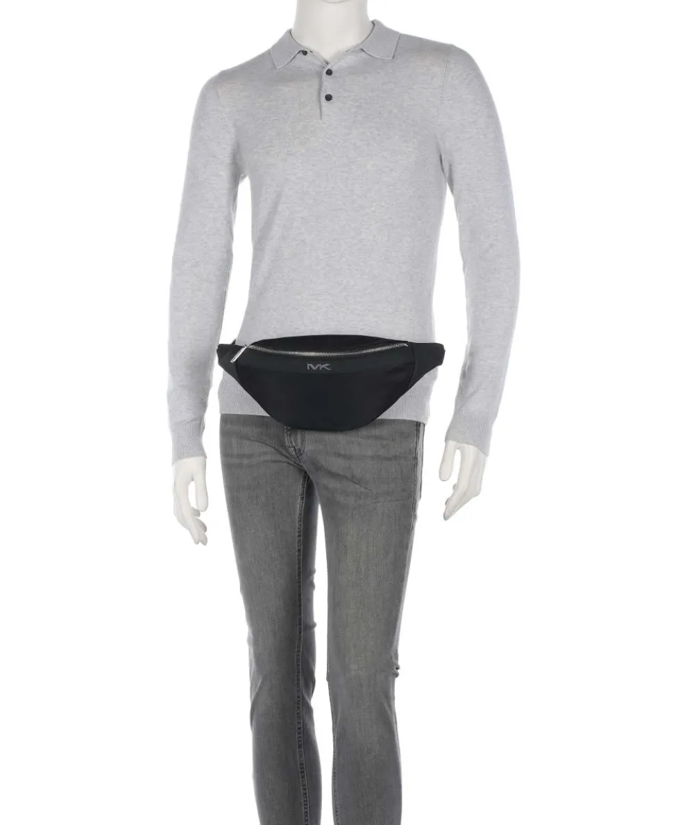 Malone Gürteltasche recyceltes Nylon schwarz