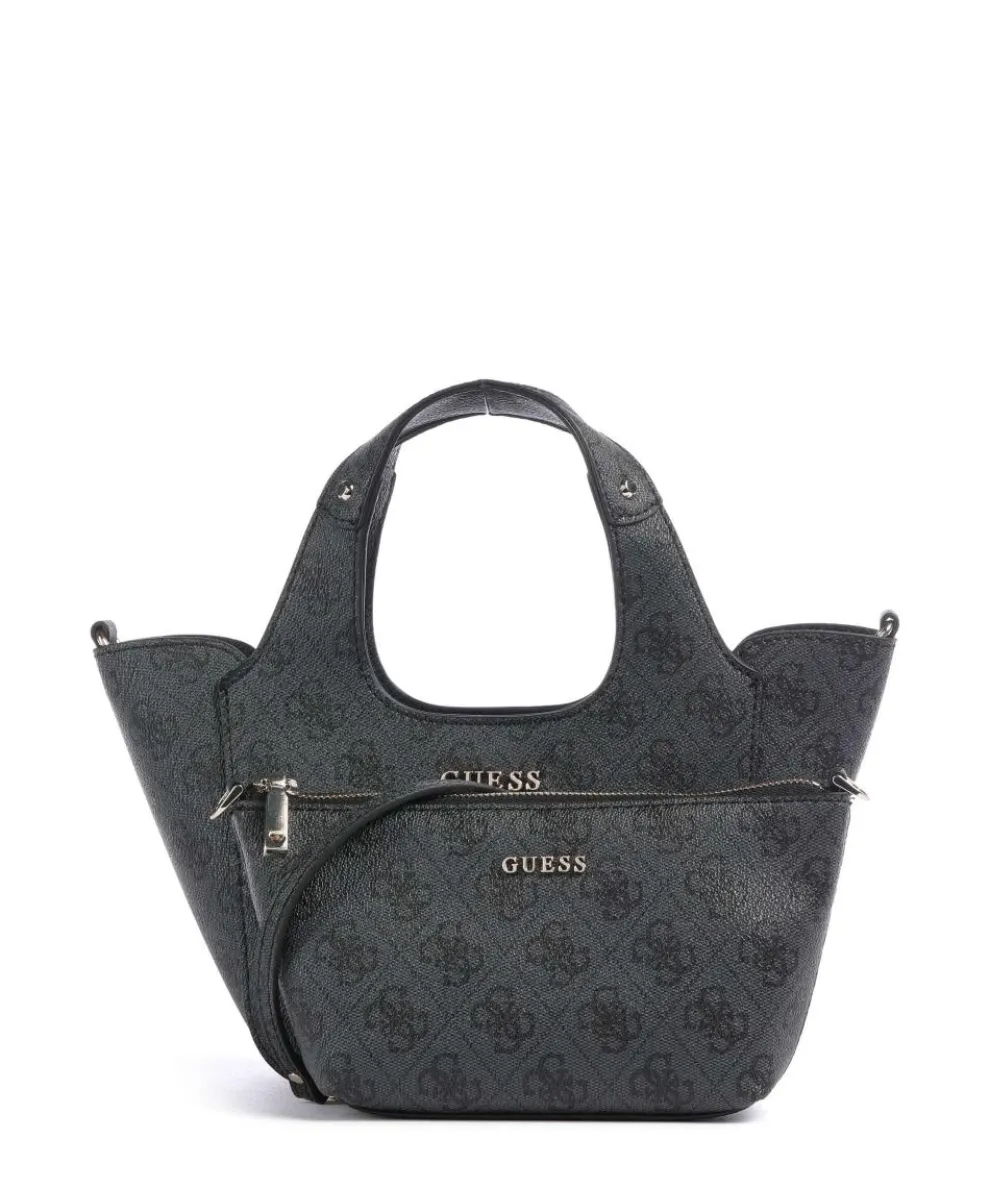 Calista Mini Umhängetasche Lederimitat anthrazit