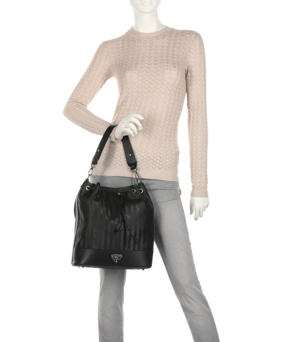 Vinerus Niesen Bucket bag Canvas schwarz