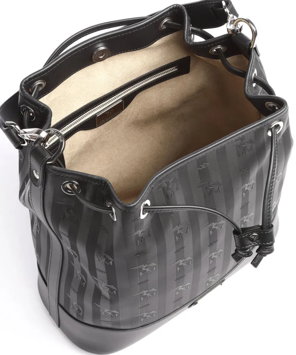 Vinerus Niesen Bucket bag Canvas schwarz