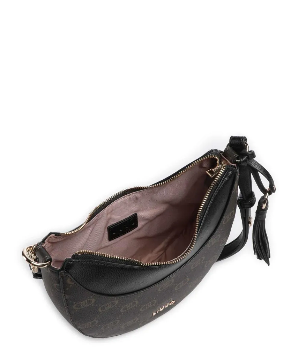 Cirry M Schultertasche Lederimitat schwarz