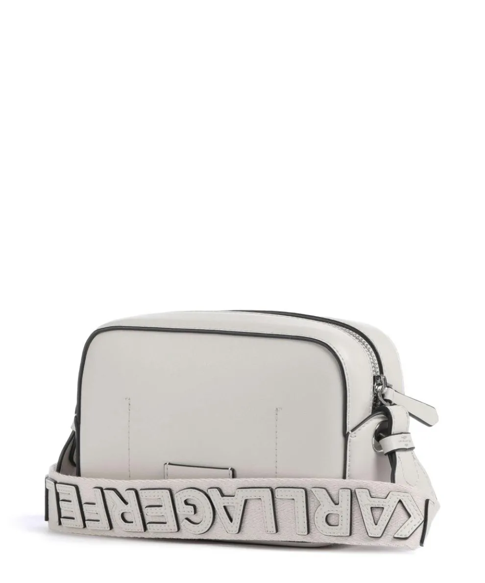 K/Circle Umhängetasche fein genarbtes Rindsleder elfenbein