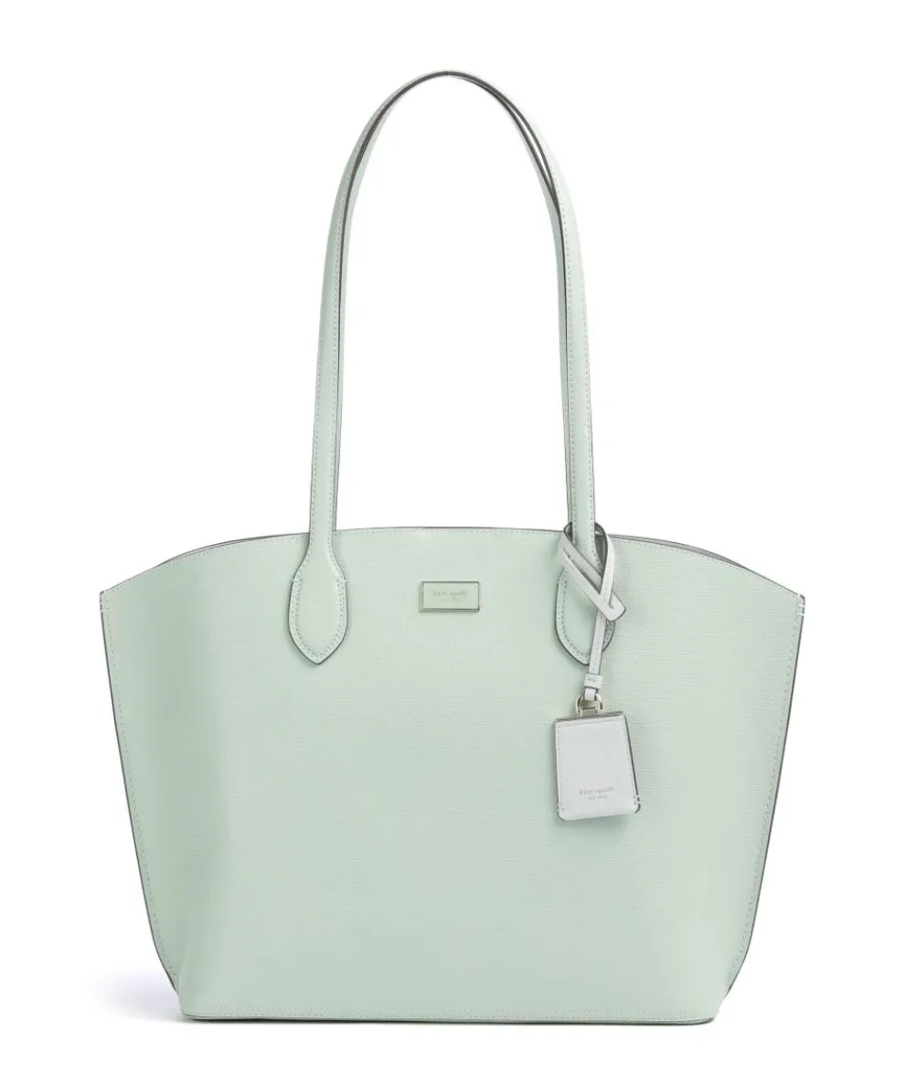 Suite Shopper genarbtes Rindsleder mintgrün