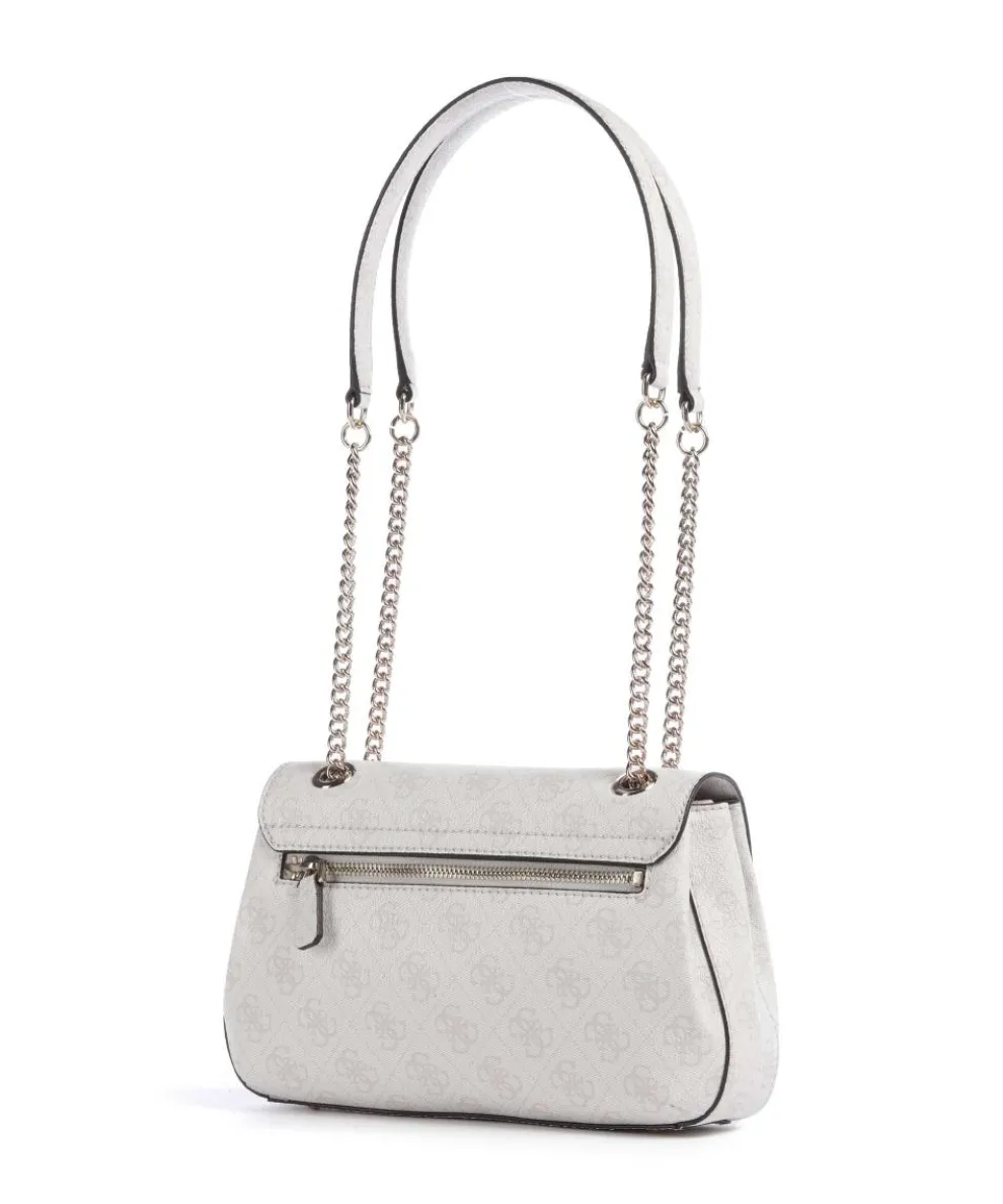 Katya 4G Logo Schultertasche Lederimitat weiß