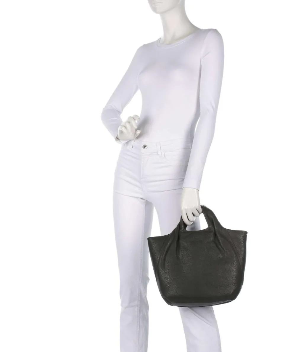 Philocalists Dearie Handtasche genarbtes Leder khaki