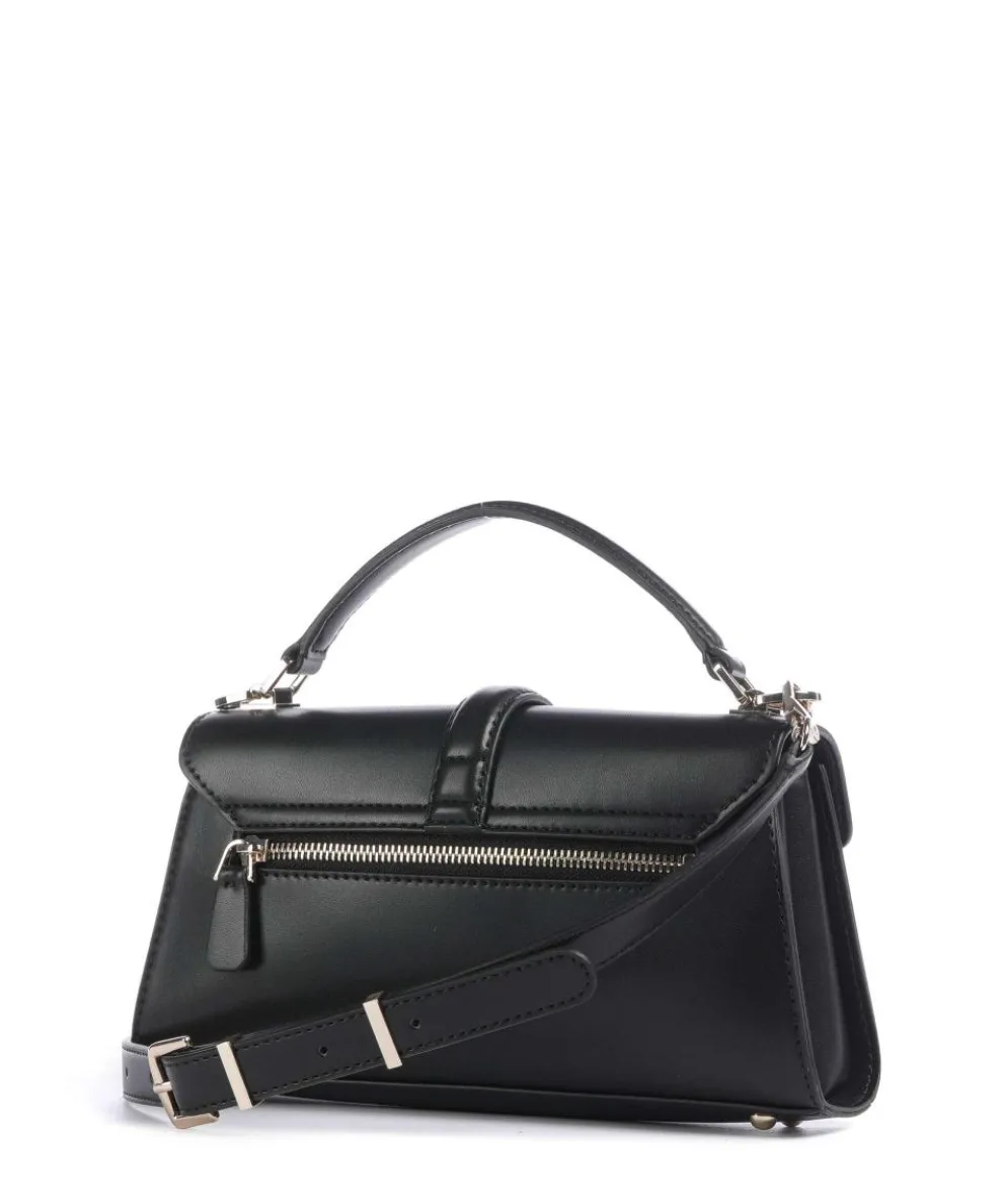 Queensland Handtasche Lederimitat schwarz