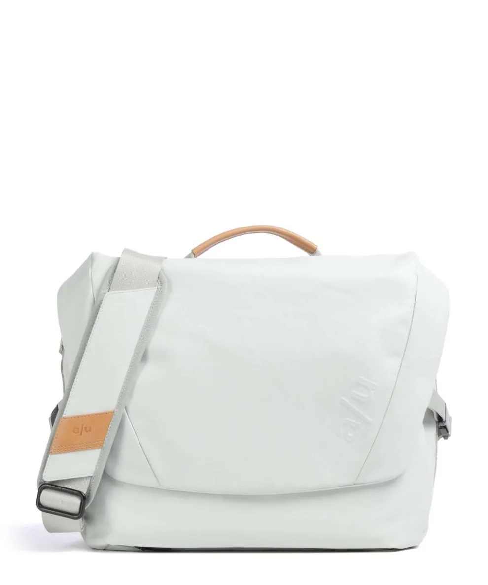 Japan RE Yamakuni RE Kuriertasche 13″ recyceltes Nylon hellgrau