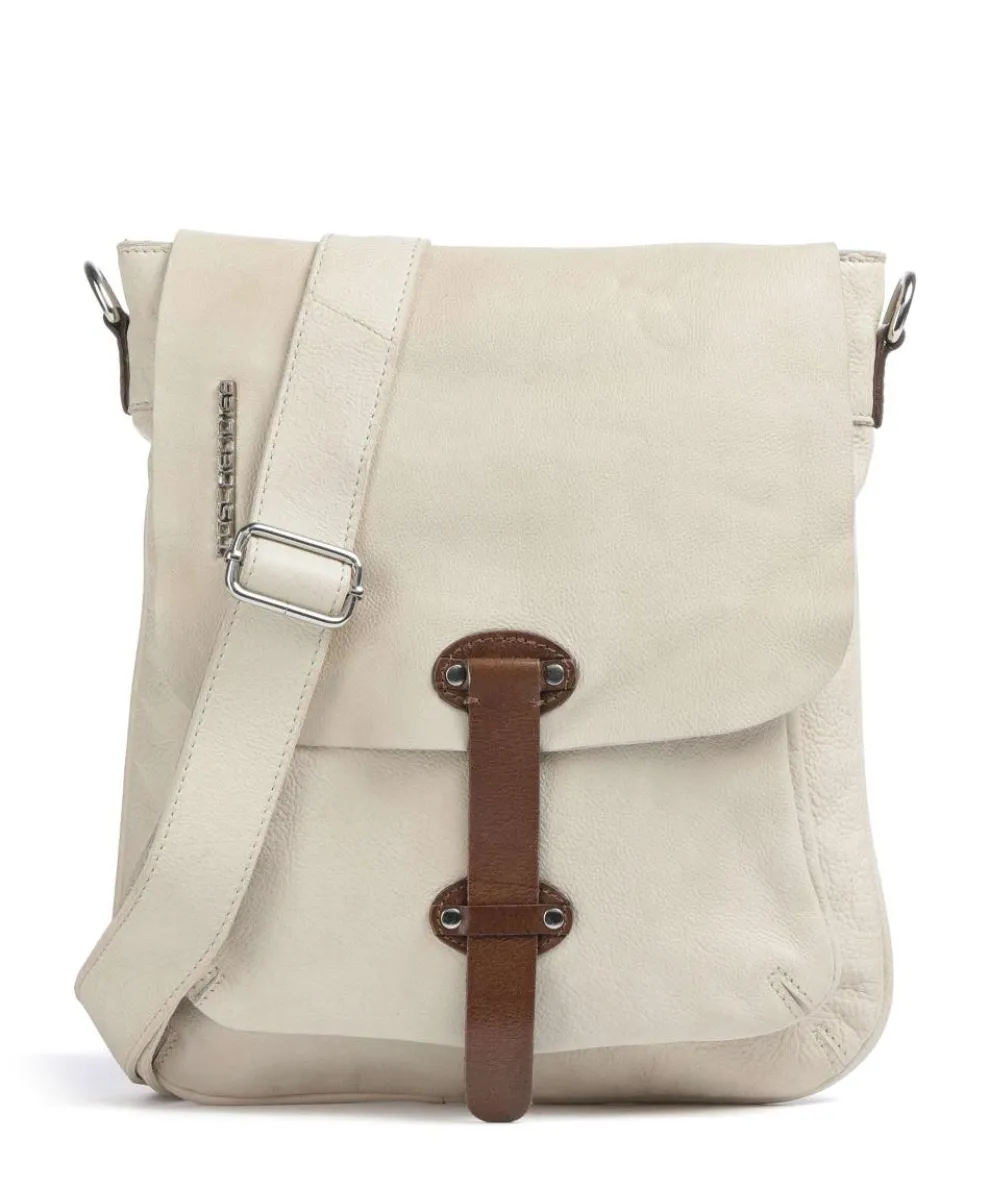 Salvatorianerplatz 2 Umhängetasche genarbtes Rindsleder beige