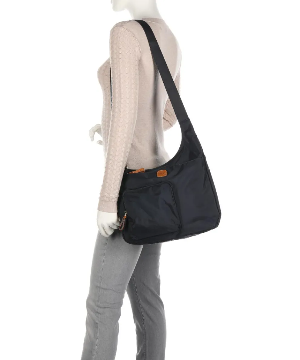 X-Collection Schultertasche Polyamide navy