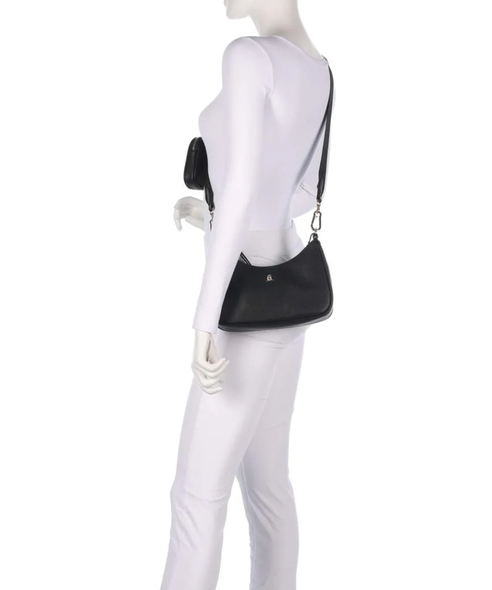 BHABIT Schultertasche Lederimitat schwarz