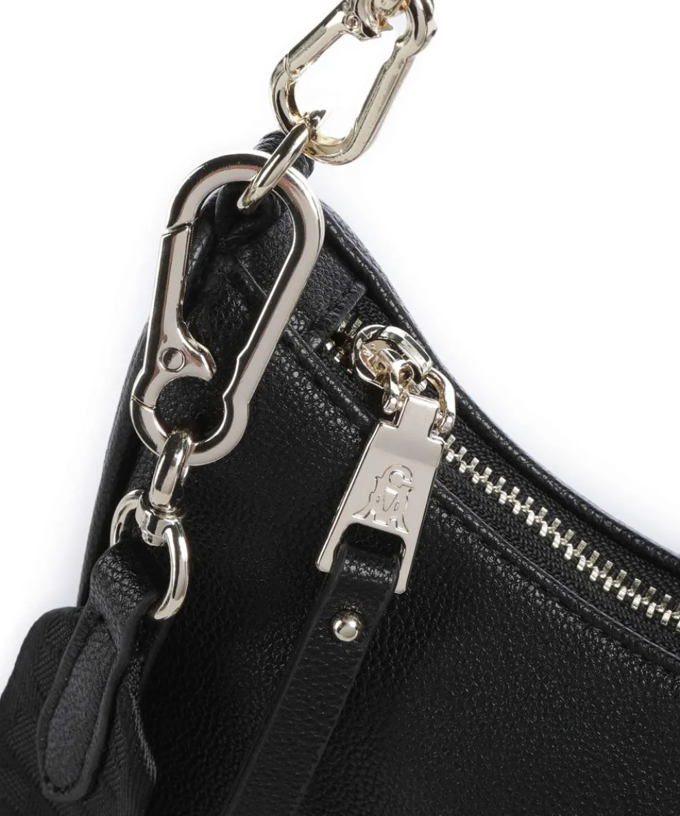 BHABIT Schultertasche Lederimitat schwarz