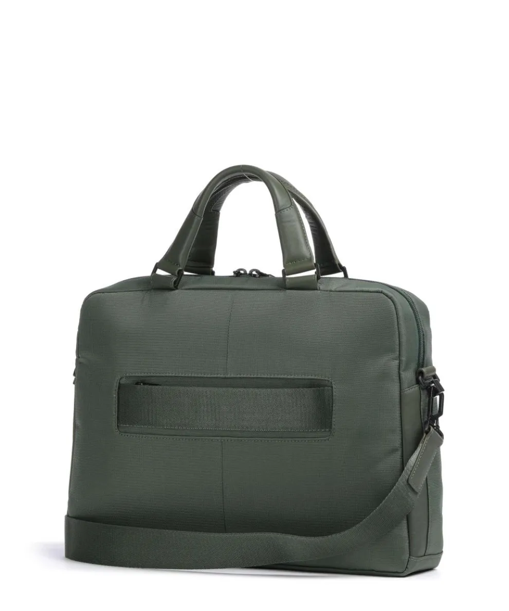 S136 Aktentasche 14″ Nylon dunkelgrün