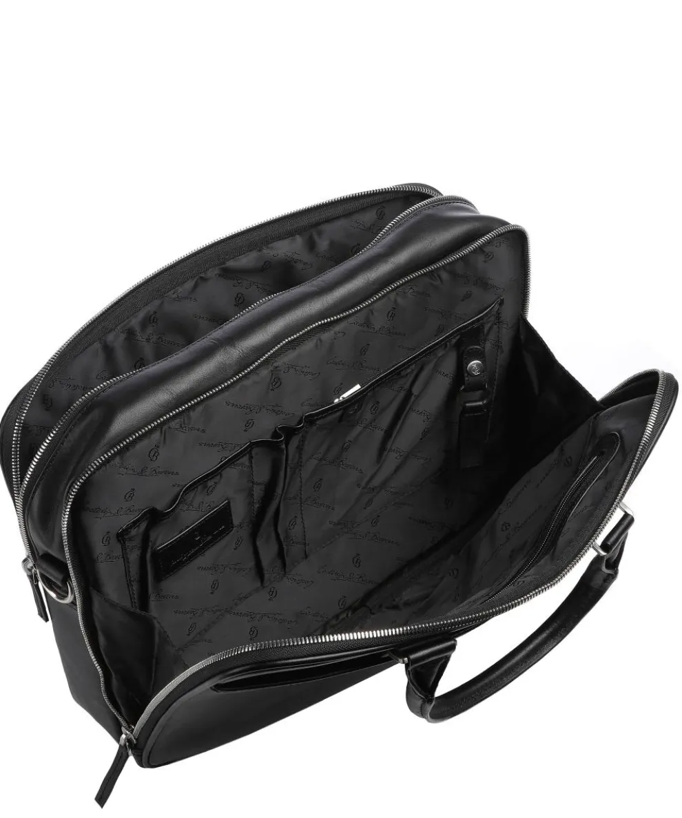 Verona Aktentasche 15″ Leder schwarz