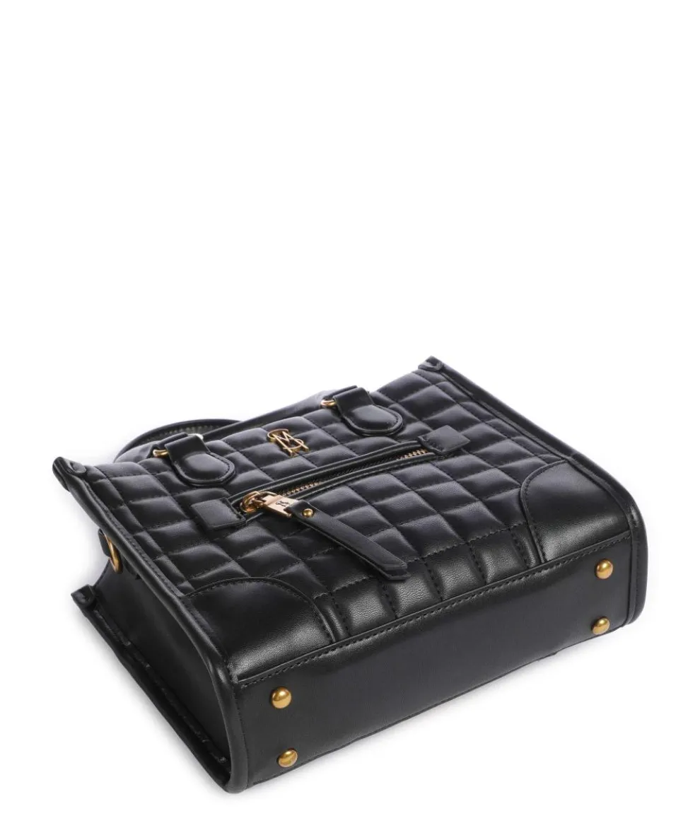 BMASSI Handtasche Lederimitat schwarz