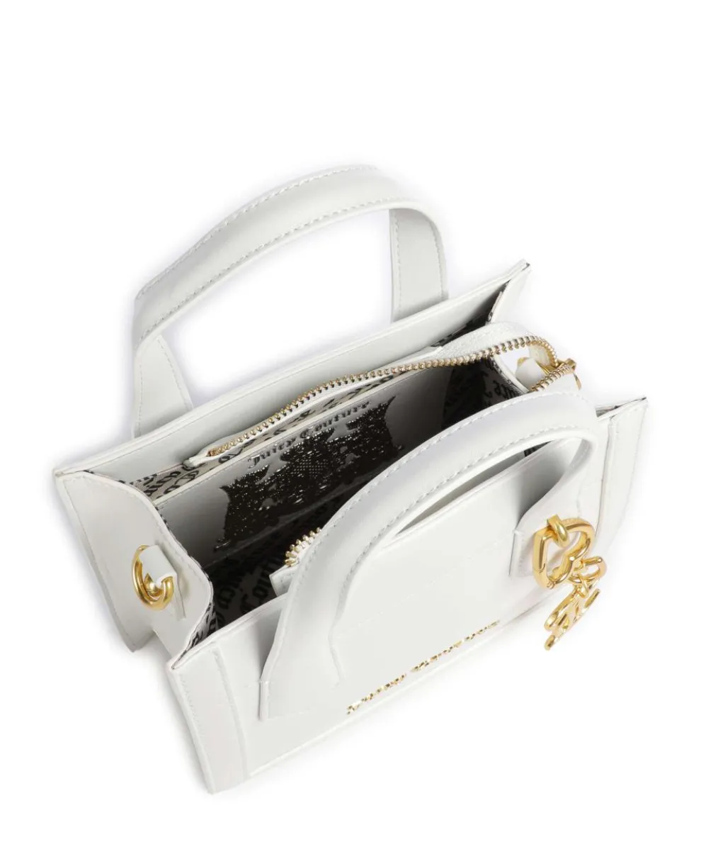 Lily S Umhängetasche Lederimitat weiß