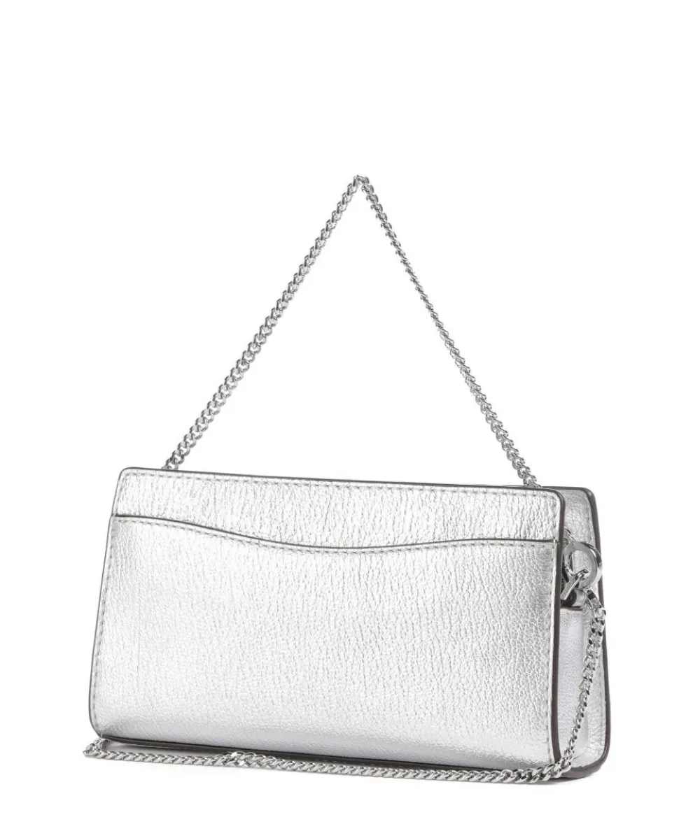 Hamilton XS Umhängetasche genarbtes Rindsleder silber