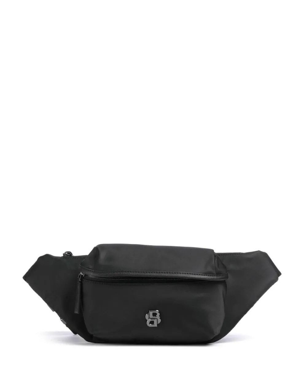 B Icon Gürteltasche recyceltes Polyester schwarz
