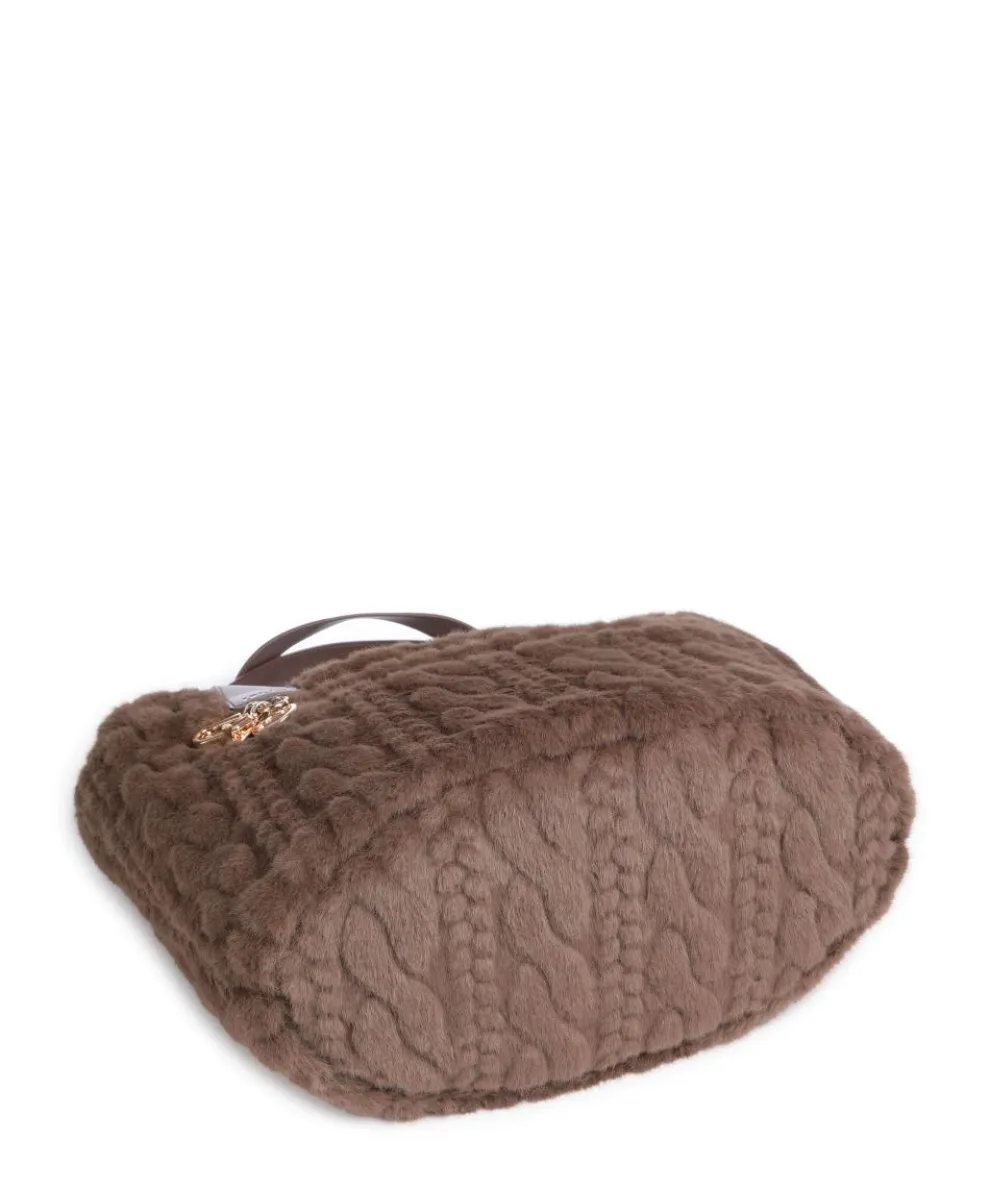 Verry L Shopper Kunstfell tabak