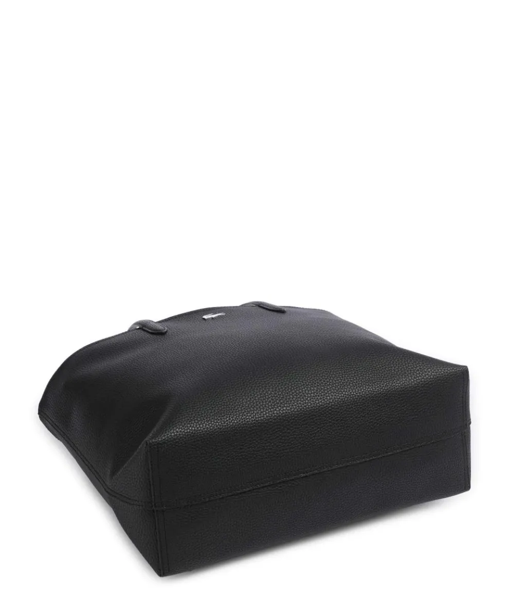 Anna Shopper Lederimitat schwarz