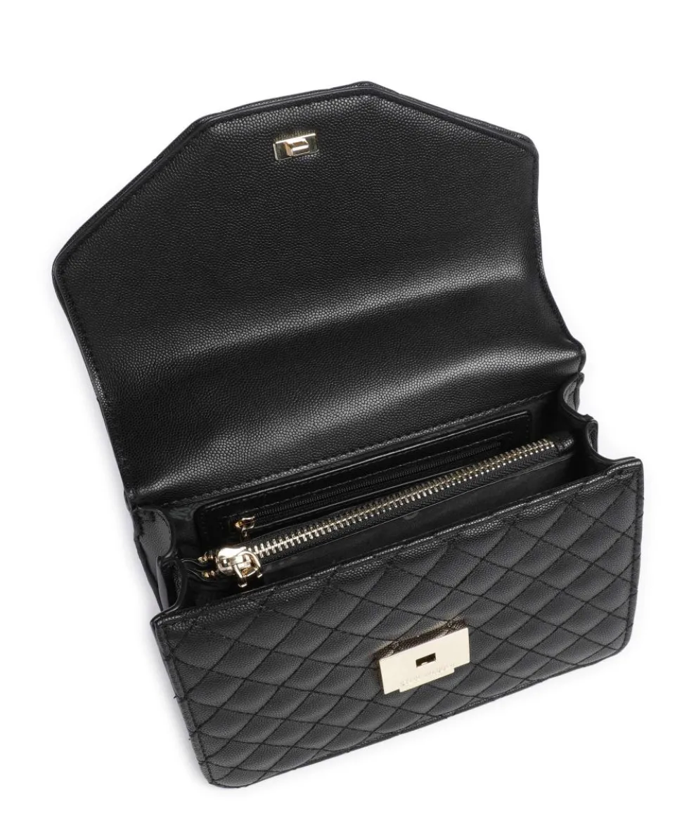 BSTAKE Schultertasche Lederimitat schwarz