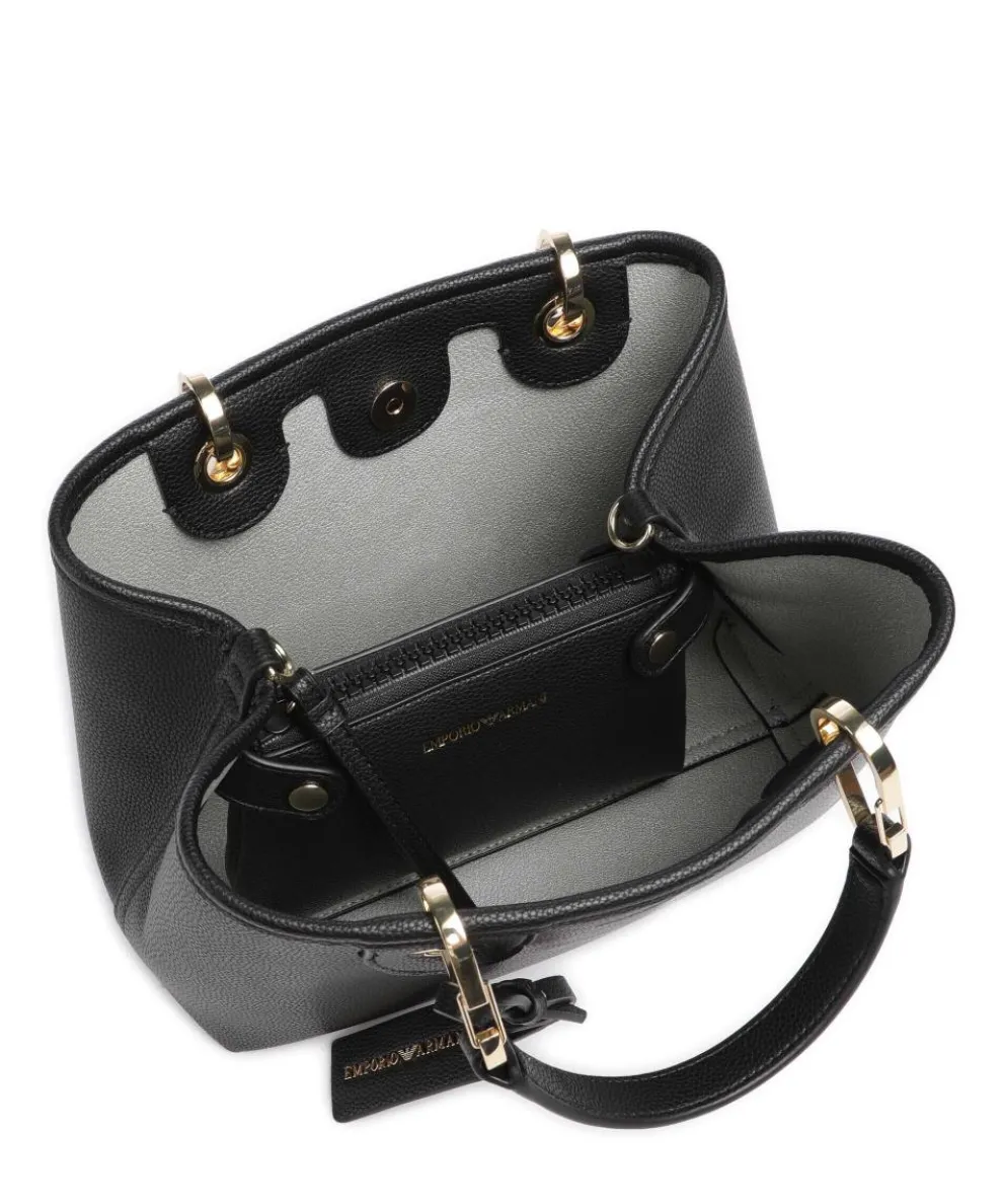 My EA Handtasche Lederimitat schwarz